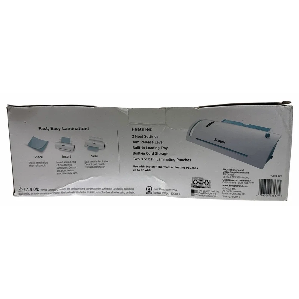 Scotch Craft Thermal‎ Laminator Plus 2 Letter Size Pouches
